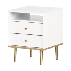 Dylane 2-Drawer Nightstand Navy - South Shore -Children Furniture Store GUEST 4b5fcf0d 6b1c 4f56 8464 a1b577079195