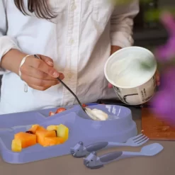 2pc Plastic Unicorns Utensil Set - Dinneractive -Children Furniture Store GUEST 4b739f27 1abb 478f 9a6e 158731454f55