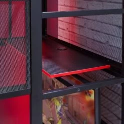 Twin Battle Den Gaming Bunk Bed With TV Mount Black - X Rocker 18 Twin Battle Den Gaming Bunk Bed With TV Mount Black - X Rocker -Children Furniture Store GUEST 4b7530f2 8a50 4feb 8e1b d9e8ba3a6eb2