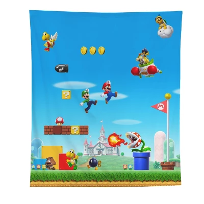Nintendo Super Mario Tapestry - RoomMates 3 Nintendo Super Mario Tapestry - RoomMates
