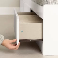 Twin Fusion Mates Bed With 3 Drawers Pure White - South Shore -Children Furniture Store GUEST 4e0bbfab 198c 4df0 b6d9 a81e8a76c4f9