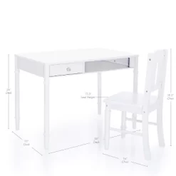 Guidecraft Kids' Dahlia Desk And Chair Set -Children Furniture Store GUEST 4ea9206e 3641 484e a3eb bf469445bd3b
