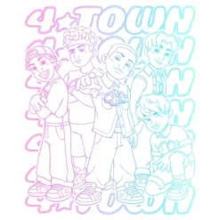 Women's Turning Red 4*Town Neon Stack T-Shirt