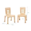 ECR4Kids Bentwood Chairs, Stackable School Chairs, Assembled, 2-Pack - Natural -Children Furniture Store GUEST 52aca961 3fb6 4504 8dae ca85905e2a3c