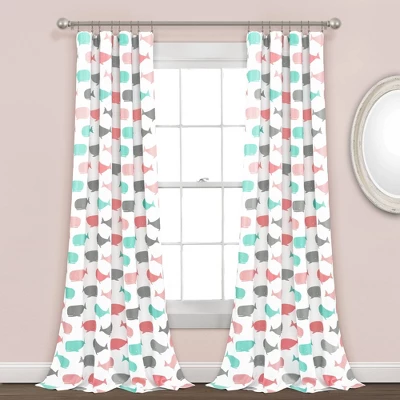 Whale Window Curtain - Lush Décor 7 Whale Window Curtain - Lush Décor - Image 5