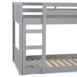 Twin Over Twin Wood Detachable Slat Bunk Bed - Saracina Home 22 Twin Over Twin Wood Detachable Slat Bunk Bed - Saracina Home -Children Furniture Store GUEST 53638020 1e90 4d76 aed0 938e320e55cc
