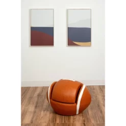 Upholstered Football Chair With Pull Out Ottoman - Gift Mark -Children Furniture Store GUEST 53d0e3ce 65c6 49c1 967e 00c663964c42