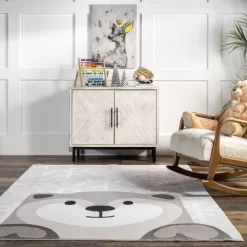 NuLOOM Indigo Otter Kids Machine Washable Area Rug 17 NuLOOM Indigo Otter Kids Machine Washable Area Rug -Children Furniture Store GUEST 5440a7e1 512c 461d 8594 839e610fc007