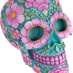 Northlight 7.75" Blue And Pink Day Of The Dead Skull Coin Bank 14 Northlight 7.75" Blue And Pink Day Of The Dead Skull Coin Bank -Children Furniture Store GUEST 54481e0e b998 46ad a48d 6c64ded04c8f