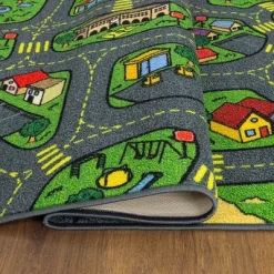 Jungtier Boy & Girl Kids Retro City Road Car Vehicle Traffic Educational Learning & Game Play Nursery Bedroom Classroom Rug Carpet, 2' 7" X 5' 0" 14 Jungtier Boy & Girl Kids Retro City Road Car Vehicle Traffic Educational Learning & Game Play Nursery Bedroom Classroom Rug Carpet, 2' 7" X 5' 0" -Children Furniture Store GUEST 554e81e3 5984 4341 b19e f8c5efdd1da8