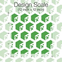 Minecraft Creeper Face Peel And Stick Wallpaper Green - RoomMates -Children Furniture Store GUEST 57f7e102 cfad 4581 bea3 a13973ace2d5