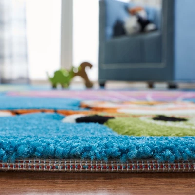 Carousel Kids CRK118 Power Loomed Area Rug - Safavieh 5 Carousel Kids CRK118 Power Loomed Area Rug - Safavieh - Image 3