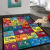 World Rug Gallery Kids Educational Learning Alphabet Non Slip Area Rug -Children Furniture Store GUEST 58d41318 03a9 4ee0 a25a dd2a89b578bd