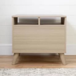 Yodi 2 Drawer Nightstand Soft Elm/White - South Shore 17 Yodi 2 Drawer Nightstand Soft Elm/White - South Shore -Children Furniture Store GUEST 58e30715 7056 4252 b982 ac3a6f22631a