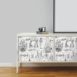Star Wars Spaceship Blueprints Peel And Stick Wallpaper -RoomMates 11 Star Wars Spaceship Blueprints Peel And Stick Wallpaper -RoomMates -Children Furniture Store GUEST 59cd4cad ad65 4c69 b96f 696f7fb44cc1