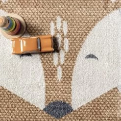 NuLOOM Talia Bashful Fox Kids Machine Washable Area Rug 15 NuLOOM Talia Bashful Fox Kids Machine Washable Area Rug -Children Furniture Store GUEST 5b148819 b501 4741 9320 d89085a39cc2