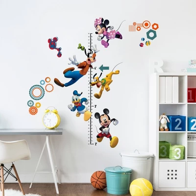 Mickey And Friends Growth Chart Peel & Stick Wall Decals - RoomMates 5 Mickey And Friends Growth Chart Peel & Stick Wall Decals - RoomMates - Image 3