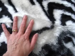 Walk On Me Faux Fur Super Soft Kids Zebra Rug Tufted With Non-slip Backing Area Rug -Children Furniture Store GUEST 5c8a840f 5e71 4755 8a05 5792b66cffef