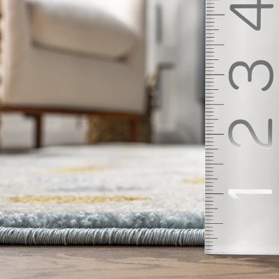 NuLOOM Isabela Colorful Pebbles Kids Area Rug 4 NuLOOM Isabela Colorful Pebbles Kids Area Rug - Image 2