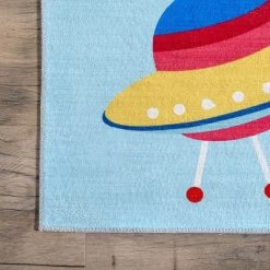 NuLOOM Eddie Outer Space Machine Washable Kids Area Rug 17 NuLOOM Eddie Outer Space Machine Washable Kids Area Rug -Children Furniture Store GUEST 5cef60d8 c73e 416f 9ad3 ed09660a5625