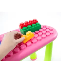 UNiPLAY Indoor/Outdoor Toddler Activity Table Set With 25 Piece Building Blocks -Children Furniture Store GUEST 5df4e8b2 6af3 48bd 9dcc 9bb78e24c4b4