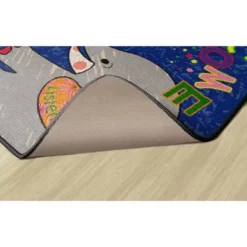 Flagship Carpets Elephant Welcome Mat, 2' X 3' -Children Furniture Store GUEST 5e3daac1 ba20 4a3f 89ea 9511e86b4728