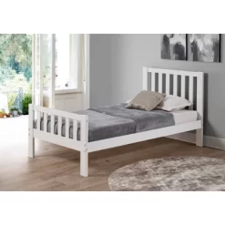 Twin Aurora Bed White - Alaterre Furniture