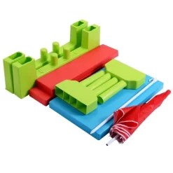 Costway 4 Seat Kids Picnic Table W/Umbrella Garden Yard Folding Children Bench Outdoor -Children Furniture Store GUEST 5e919f22 6196 4864 a737 810b376f2cf2