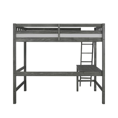 Twin Crosswinds Complete Loft Bed Wirebrush Gray - Hillsdale Furniture 6 Twin Crosswinds Complete Loft Bed Wirebrush Gray - Hillsdale Furniture - Image 4