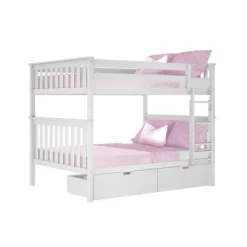 Max & Lily Full Over Full Bunk Bed With Storage Drawers -Children Furniture Store GUEST 5ee656bf 27e5 4961 9a61 99e2f33af0e5