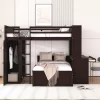 Loft Bed With Stand-Alone Bed, Shelves, Desk And Wardrobe - ModernLuxe -Children Furniture Store GUEST 5ef3c6de 7059 4b59 86be a5abb35addaf