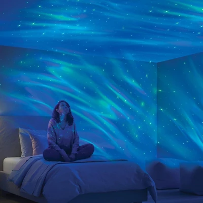 Teen Galaxy Wave Projector Novelty Wall Lights - West & Arrow 4 Teen Galaxy Wave Projector Novelty Wall Lights - West & Arrow - Image 2