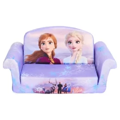 Marshmallow Furniture Disney's 2 In 1 Flip Open Compressed Foam Sofa And Sleeper Bed With Washable Cover -Children Furniture Store GUEST 5fb8beed 5747 4fbc 8140 64a07f761732