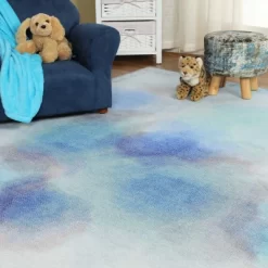 Colorful Blossom Kids Playroom Indoor Area Rug By Blue Nille Mills -Children Furniture Store GUEST 60455bfe f971 421b 8237 3c89e53ae81b