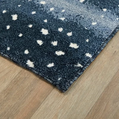 Polly Animal Print Kids' Rug Navy Blue - Balta Rugs 4 Polly Animal Print Kids' Rug Navy Blue - Balta Rugs - Image 2