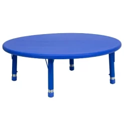 Flash Furniture 45" Round Plastic Height Adjustable Activity Table 19 Flash Furniture 45" Round Plastic Height Adjustable Activity Table -Children Furniture Store GUEST 626ac5b7 57e4 4b7c 9b77 0bc4309d100a