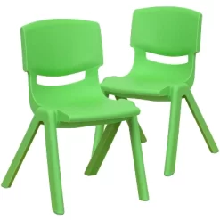 Emma And Oliver 2 Pack Plastic Stackable School Chair With 12"H Seat, Preschool Seating 27 Emma And Oliver 2 Pack Plastic Stackable School Chair With 12"H Seat, Preschool Seating -Children Furniture Store GUEST 62f5cef4 1d33 4a59 a0de 8cbf094f3668 1