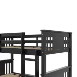 Twin Over Twin Miller Wood Bunk Bed - Room & Joy -Children Furniture Store GUEST 63e77102 bdfc 41aa b9f7 b101d0da4df6