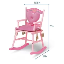 Princess Rocking Chair - WildKin -Children Furniture Store GUEST 644a5345 f4d0 4b09 a19d 156880d0bcbb