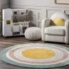 NuLOOM Nydia Circular Kids Machine Washable Area Rug -Children Furniture Store GUEST 64760d31 b5f7 4571 8a50 47ea4a21a1e2