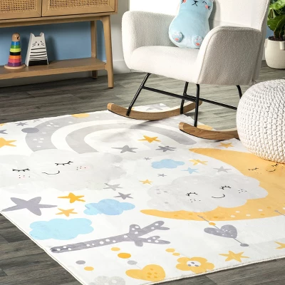 NuLOOM Sweet Dreams Machine Washable Kids Area Rug 10 NuLOOM Sweet Dreams Machine Washable Kids Area Rug - Image 8