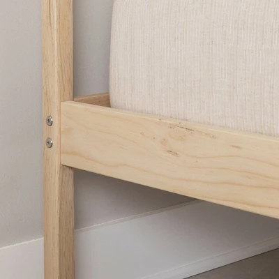 Sweedi Wooden Bed Natural Wood - South Shore 5 Sweedi Wooden Bed Natural Wood - South Shore - Image 3