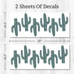Cactus Wall Decor - Decalcomania -Children Furniture Store GUEST 65a0b9f1 1974 44ba b954 062dbffa49f3