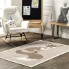 NuLOOM Nola Fox Machine Washable Kids Area Rug