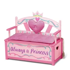 Princess Bench Seat With Storage - WildKin -Children Furniture Store GUEST 65e9b1e1 9ceb 4af1 8087 d432ac836928