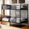 HOMES: Inside + Out Derrick Kids' Bunk Bed Antique Black - IoHOMES -Children Furniture Store GUEST 669a1a72 ebae 4183 9c89 624bda09eeef