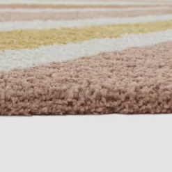 Helia Geometric Sun Shag Kids' Rug - Balta Rugs