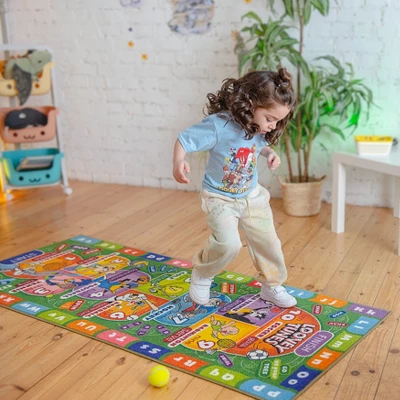 KC CUBS | Looney Tunes Boy & Girl Kids Hopscotch Number Counting Educational Learning & Game Play Nursery Bedroom Classroom Rug Carpet, 2' 7" X 6' 0" 3 KC CUBS | Looney Tunes Boy & Girl Kids Hopscotch Number Counting Educational Learning & Game Play Nursery Bedroom Classroom Rug Carpet, 2' 7" X 6' 0"