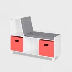 RiverRidge Home Kids' Book Nook Collection Cubby Storage Bench With 2 Bins - RiverRidge -Children Furniture Store GUEST 6bfb4aec 2b6c 47cf adf4 054e3ec8d6b6