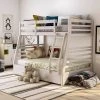 HOMES: Inside + Out Twin Over Full Kids' Emma Bunk Bed Wire Brushed White - IoHOMES -Children Furniture Store GUEST 6cf62136 8143 449d 9d47 0097d2fb8883